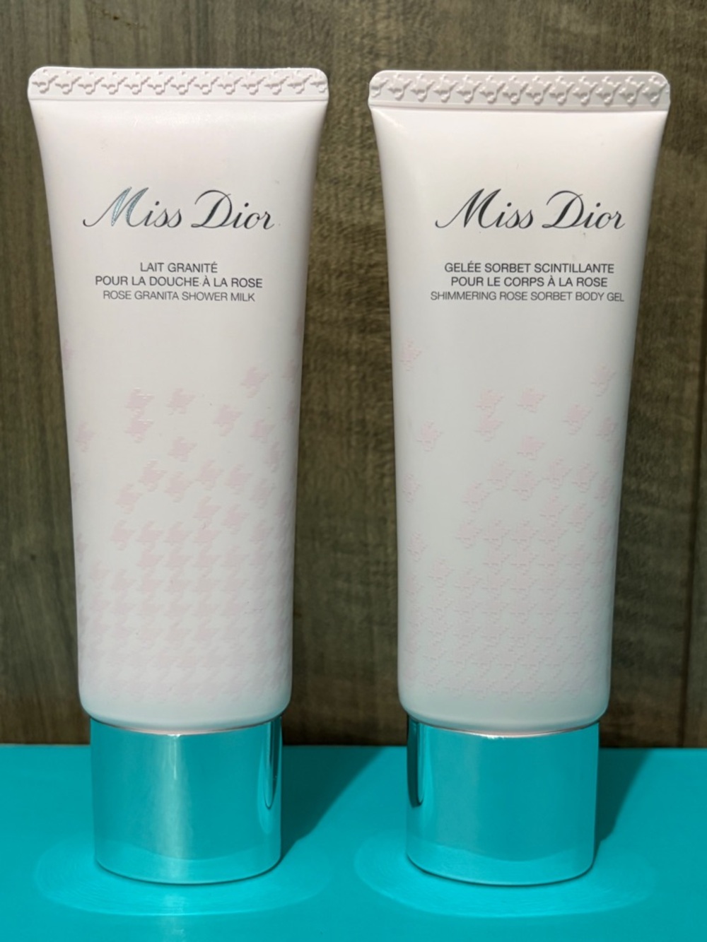 Miss Dior Rose Granita Shower Milk & Shimmering Rose Sorbet Body Gel